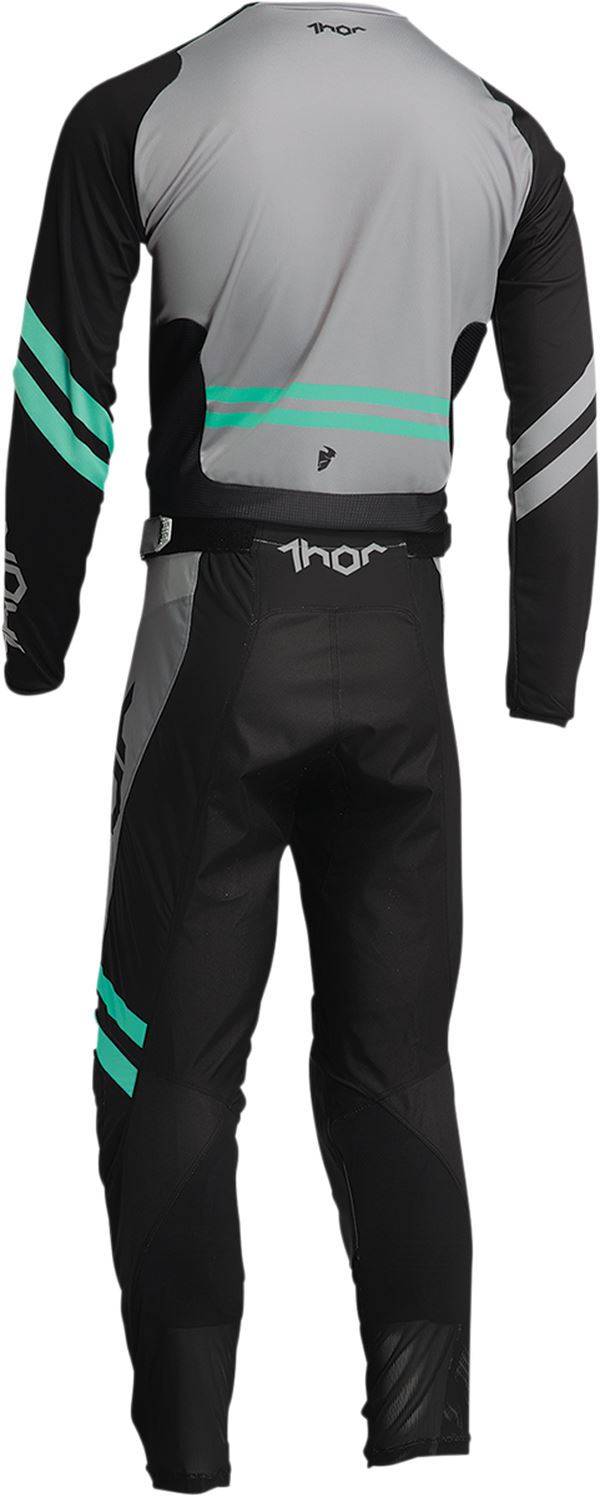 THOR Pulse Cube MX Motorcross Jersey Black/Mint 2023 Model