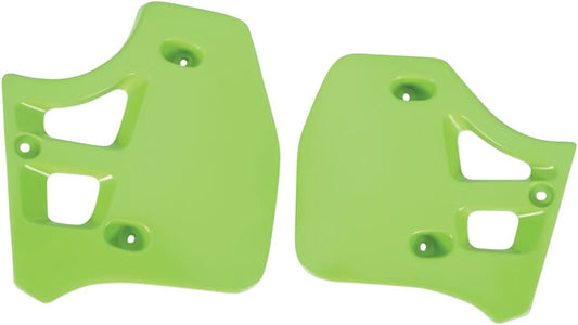 UFO RADIATOR COVERS KAWASAKI KX250/500 KX-GREEN KA02712-026