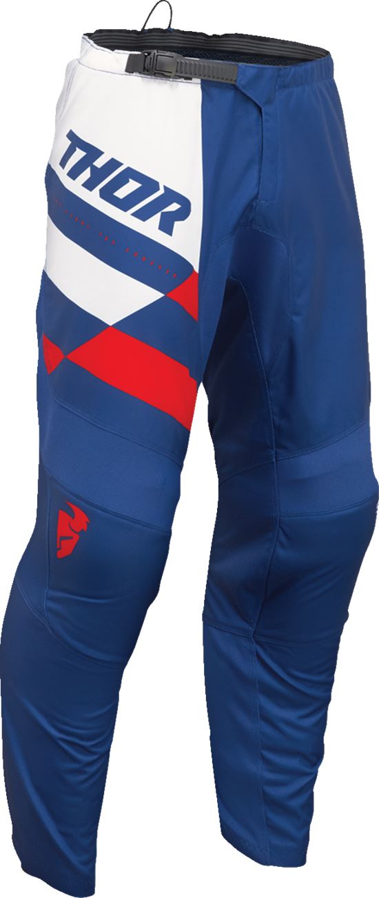 Thor Trousers Sector Checker Navy/Red 24 Model