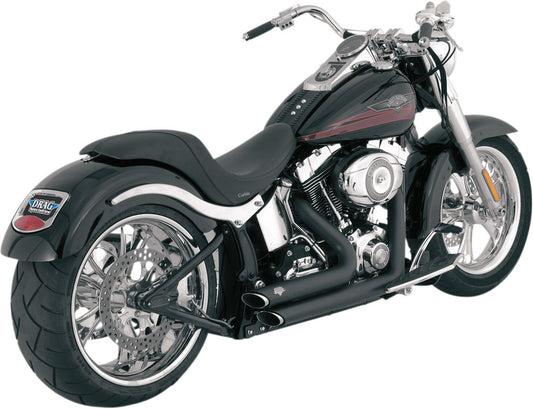 Vance & Hines Shortshots Staggered Exhaust System For Harley Davidson FLSTSB 1584 86-11 47221