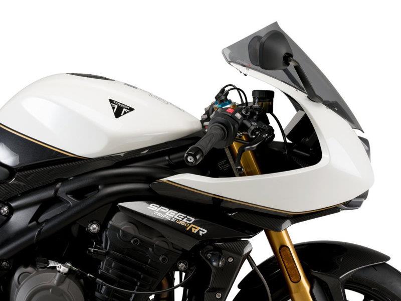 PUIG R-Racer Screen Dark Smoke for Triumph Speed Triple 1200 RR 22-25 21262F