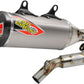 Pro Circuit T-6 Euro Exhaust System SS/TI/CF For KTM XC-F 450 I 18-22 0151845H