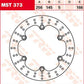 Trw Round Fixed Brake Rotor 250-299mm For Honda SH 300 I 1998-2015 Steel MST373