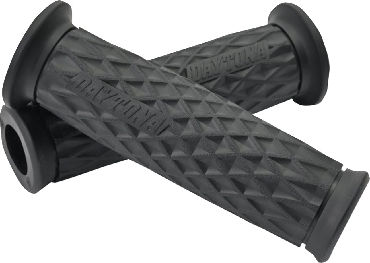 Daytona GRIPPYGRIP GGD-Grid Grips Black 7/8 Open End Pair 12.2cm 32727