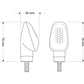 Puig Zafiro Short Stem LED Indicators Clear 21978N