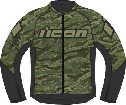 Icon Jacket Hooligan Tiger's Blood Ce Green 24 Model