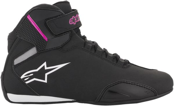 Alpinestars Women's Sektor Shoes Black White Pink