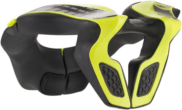 Alpinestars Youth Neck Support Yellow Black