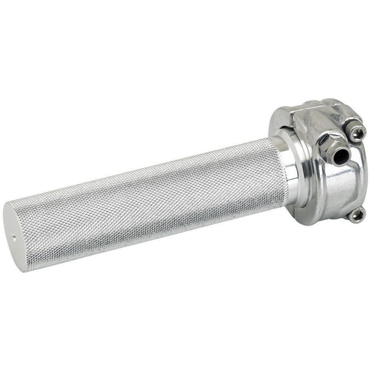 Biltwell Cast Whiskey Throttle 1" Single - Polished For V-Twin Motorcycle