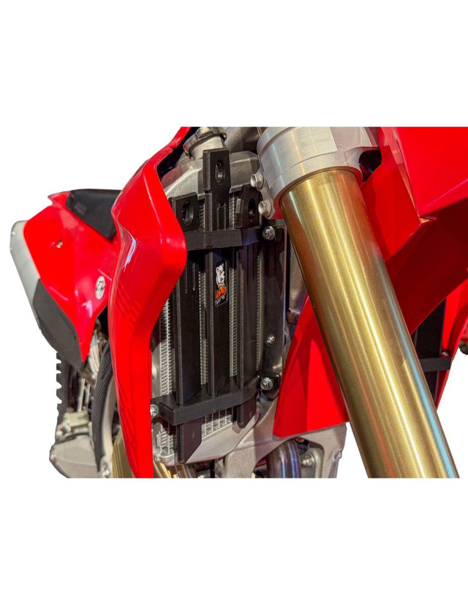 AXP Racing HDPE Radiatior Braces For Ducati DESMO 450 MX 2025-2026 Black AX1786