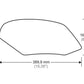 Puig Side Tank Pad Protector Clear 6890V