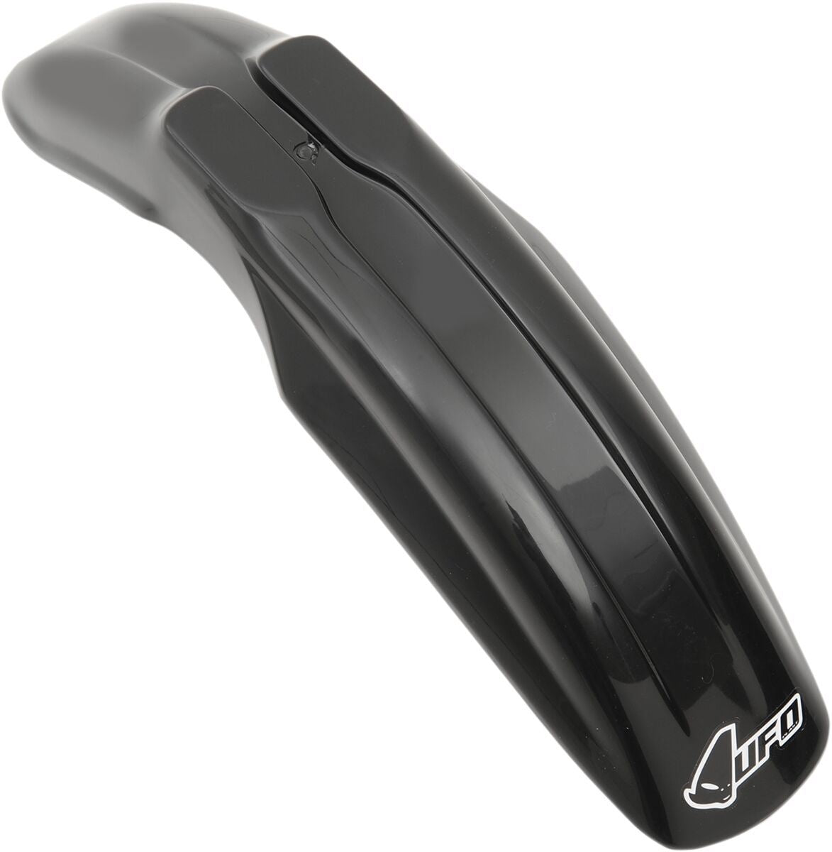 UFO UNIVERSAL SUPERMOTARD FRONT FENDER BLACK PA01027-001