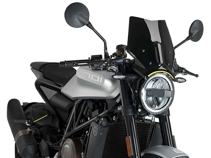 PUIG New Generation Sport Screen Black for Husqvarna Vitpilen 701 18-20 9750N