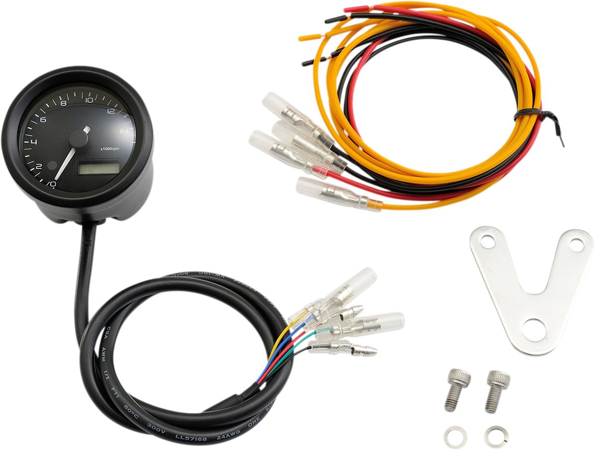 Daytona Velona48 15000RPM Kit With Adapter Speedometer Tachometer 87395