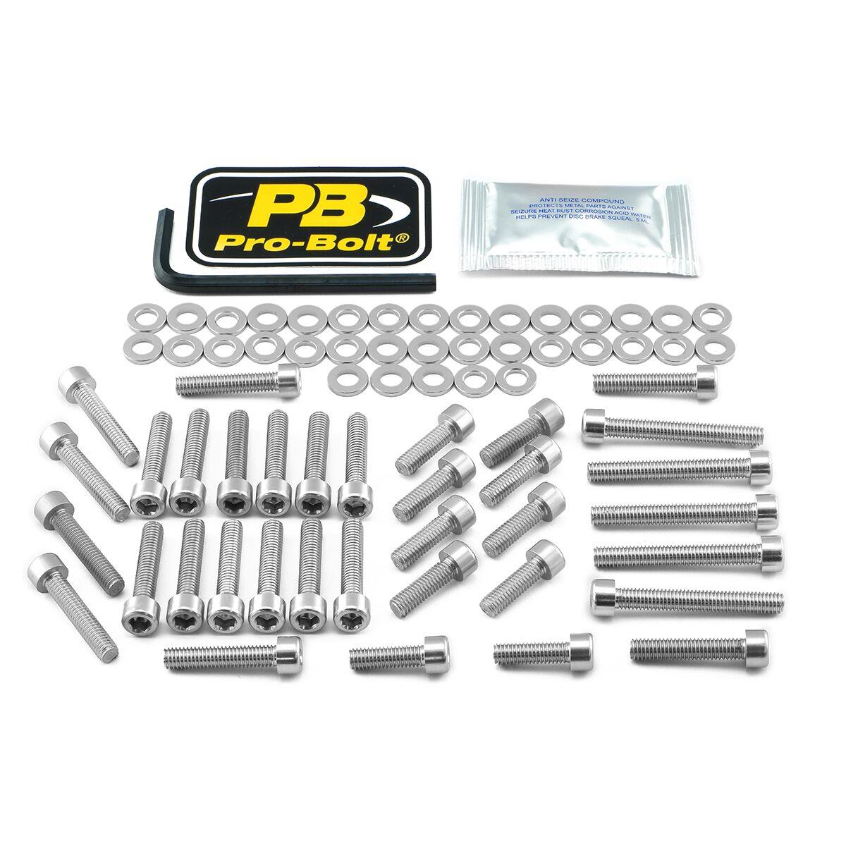 Pro Bolt Aluminium Engine Bolt Kit For Yamaha MT-09 2014-2016 EYA356S