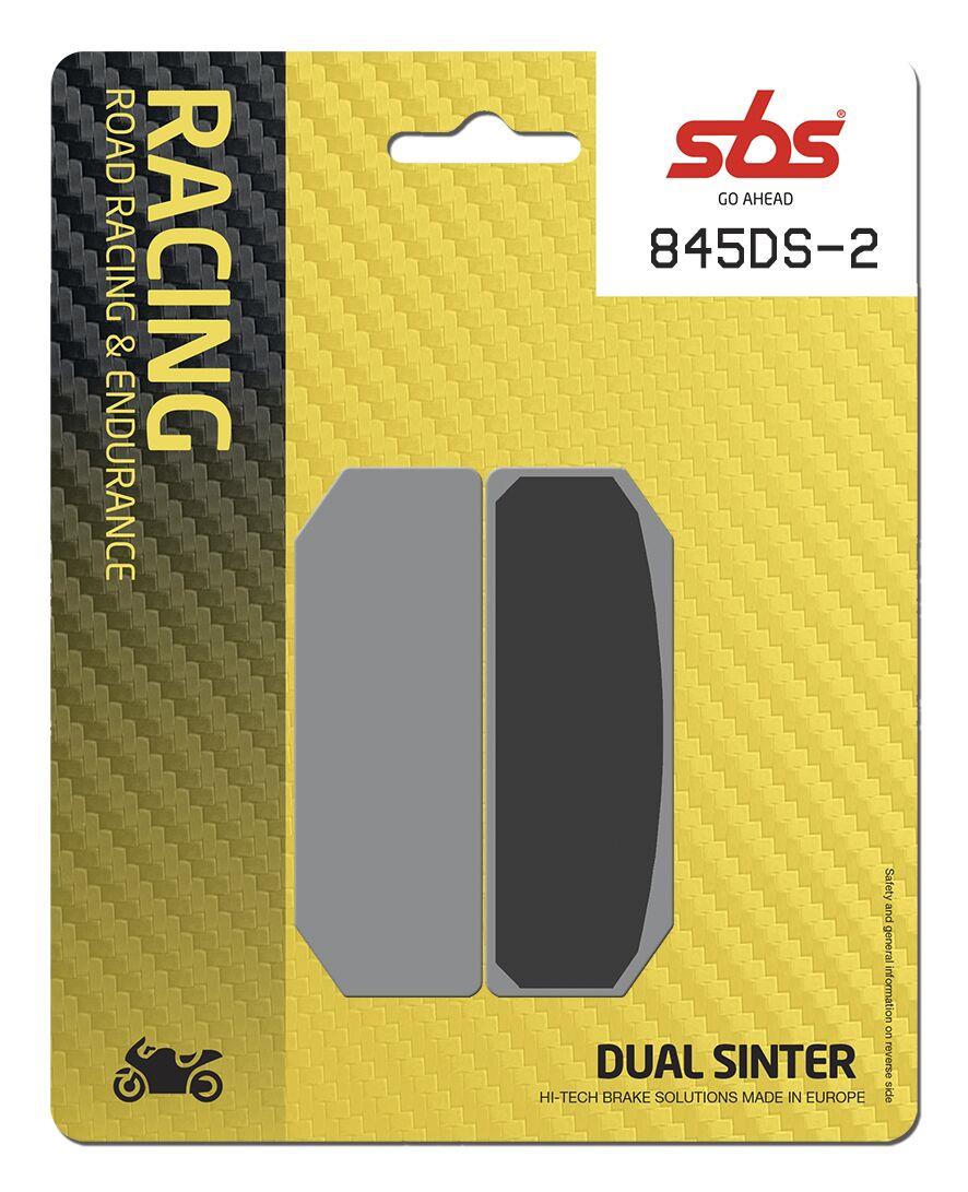 Sbs DS Racing Dual Sintered Brake Pads For BMW S 1000 HP4 Race 2018 845DS-2