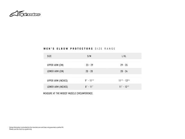 Alpinestars Youth Bionic Plus Elbow Protectors Black