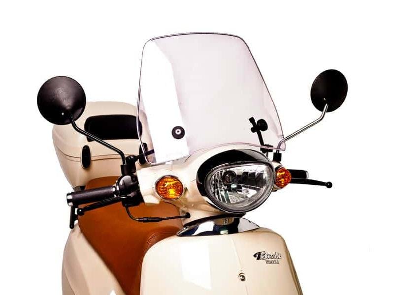 PUIG Traffic Screen Clear for Daelim Besbi 125 08-20 6076W