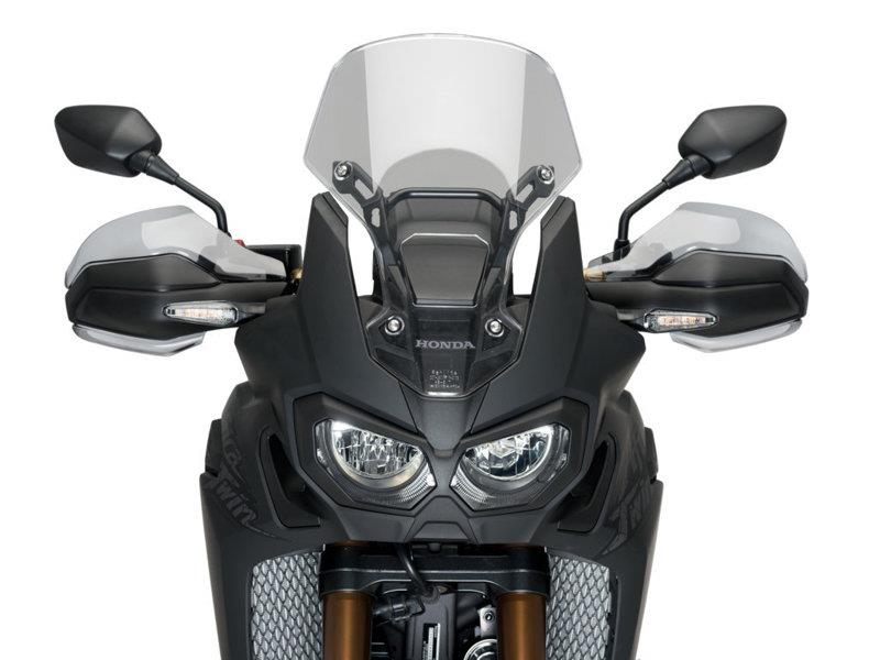 PUIG Handguard Extension Light Smoke for Honda Africa Twin CRF1000L 16-19 8948H