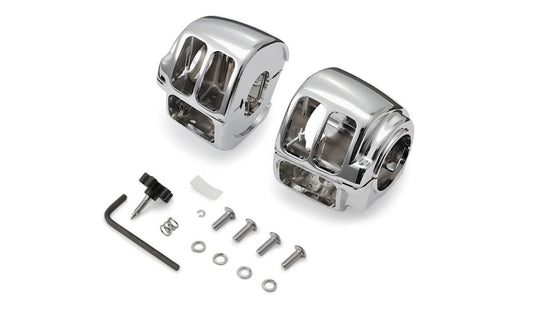DAYTONA Switch Housing Chrome 96-13 80238