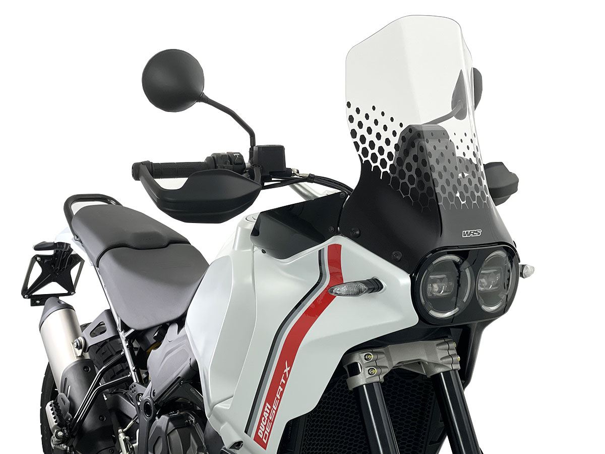 WRS Windscreen Capo Ducati Desertx 950 Clear Du023t
