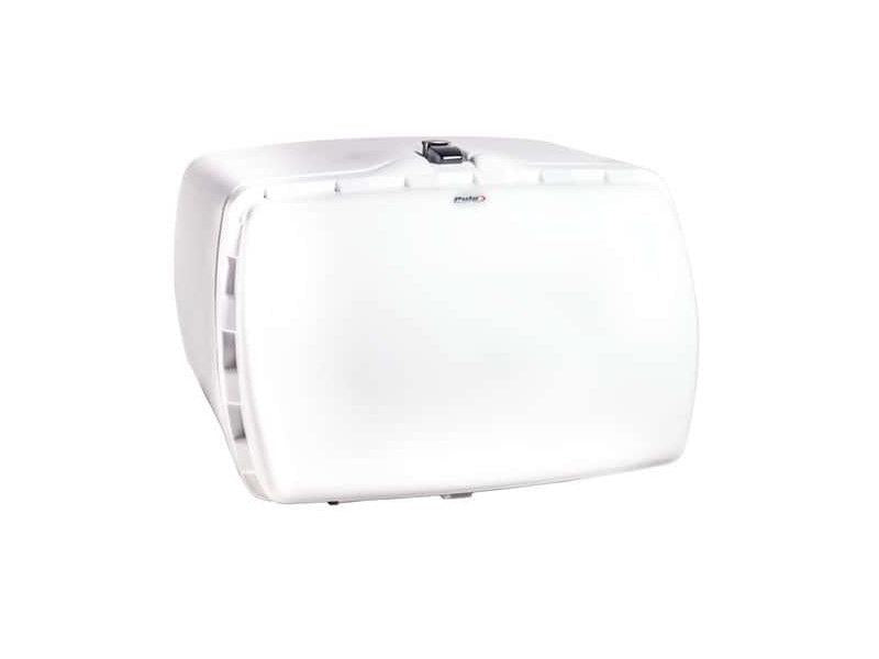 PUIG 90 Litre Maxi Top Box w/ Lock White Universal 0468B