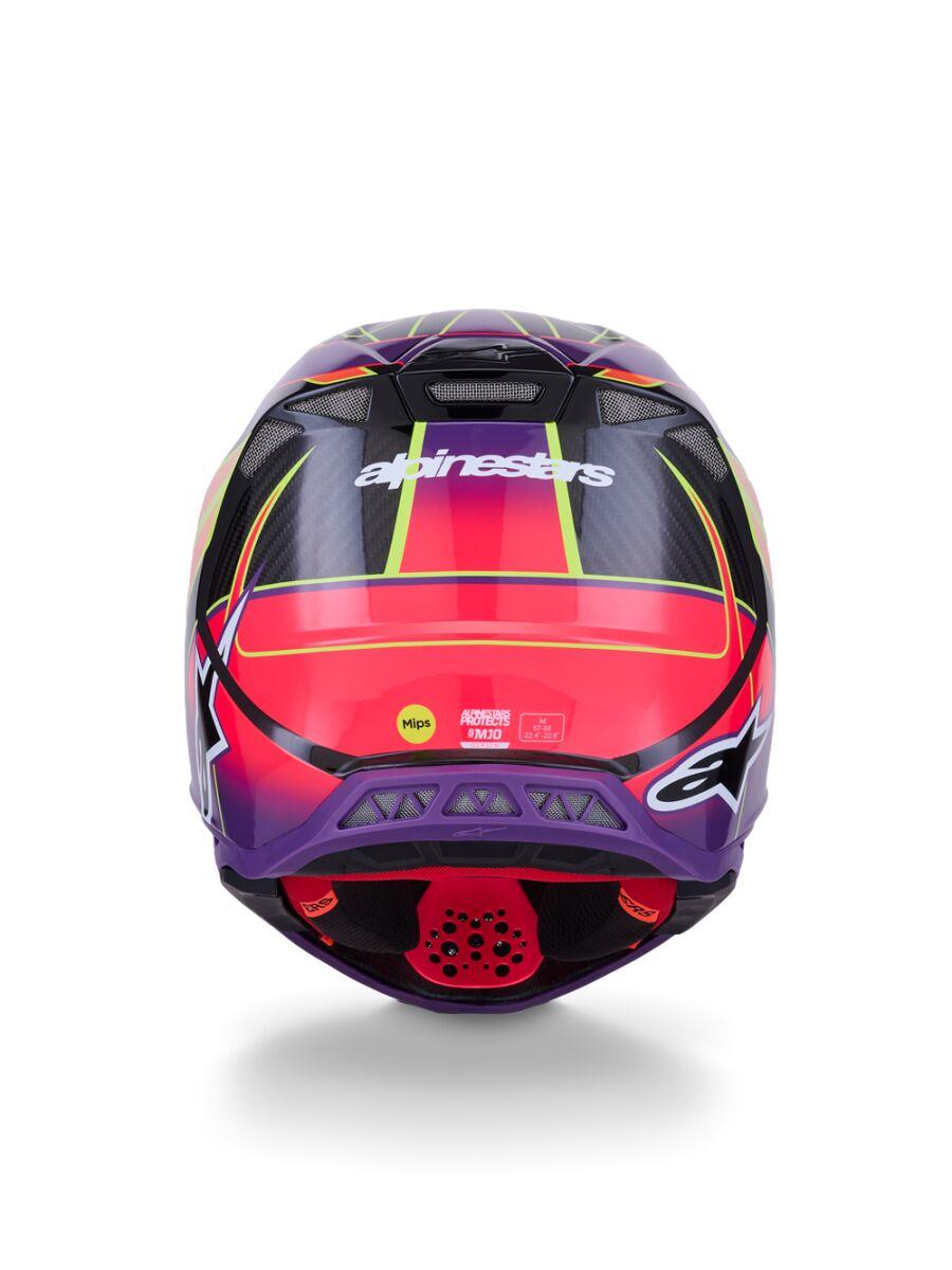 ALPINESTARS Supertech M10 Era MIPS® Helmet PINK/VIO/YL 2025 Model