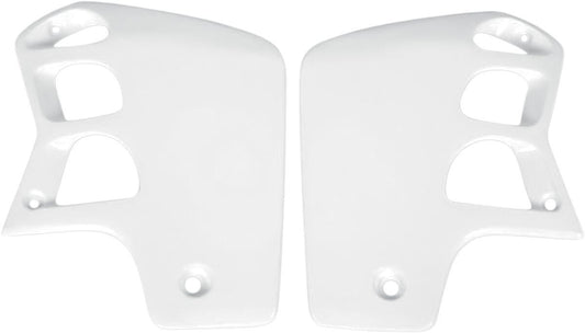 UFO RADIATOR COVERS HONDA CR500 WHITE HO02620-041