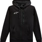 Alpinestars Asymmetrical Zip-Up Hoodie Black