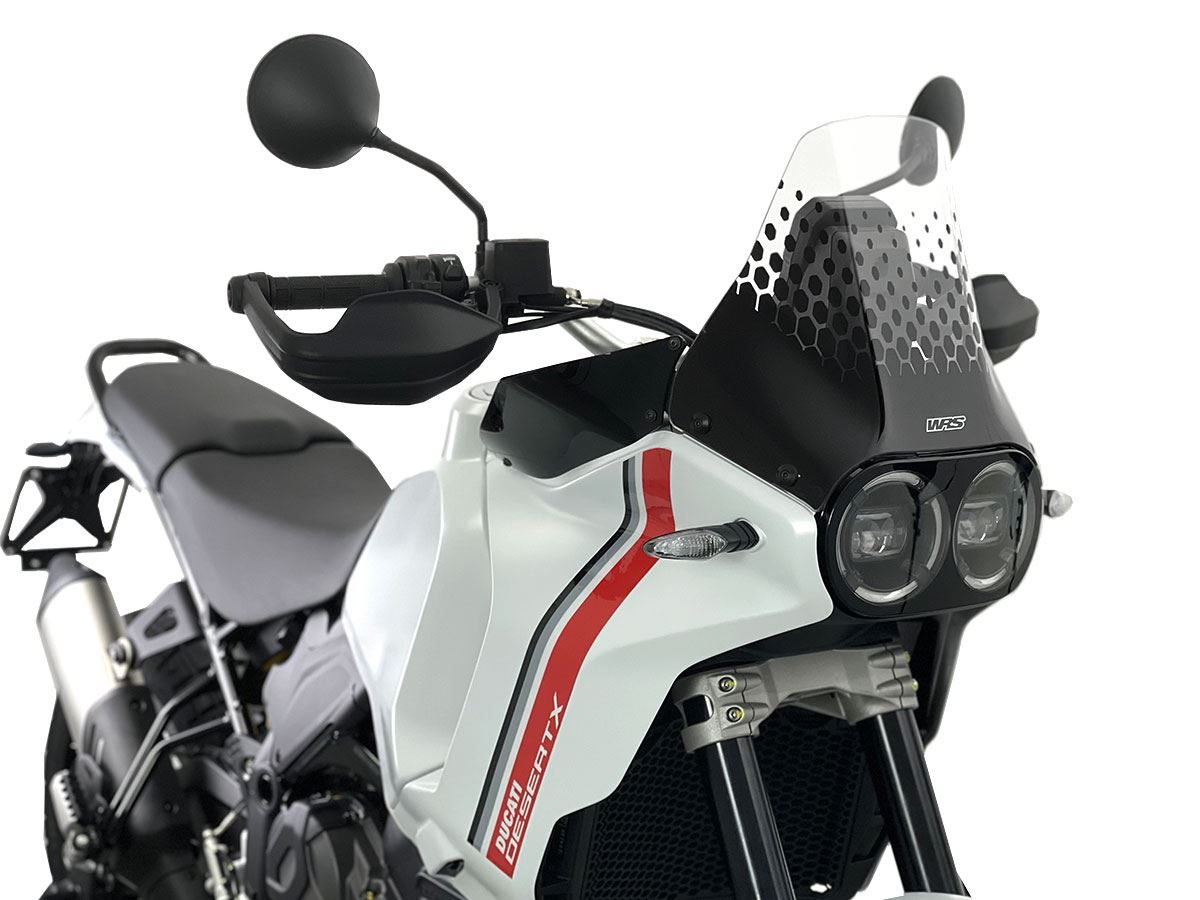 WRS Windscreen Enduro Ducati Desertx Clear Du025t