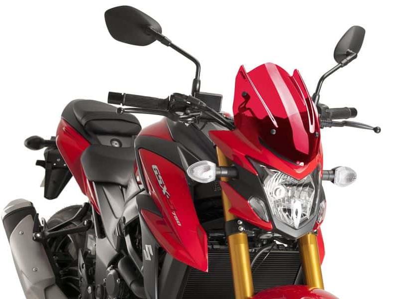 PUIG New Generation Sport Screen Red for Suzuki GSX S 750 17-21 9435R