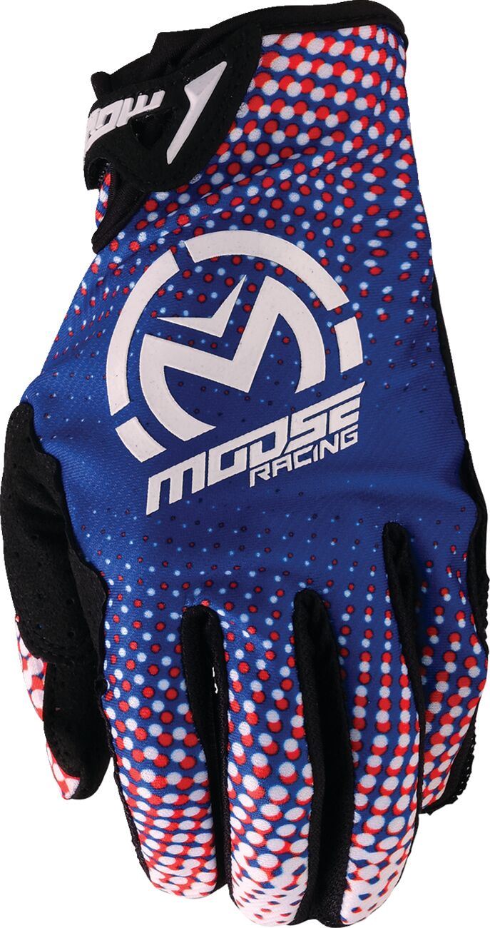 Moose Racing Gloves Sx1 Red/White/Blue