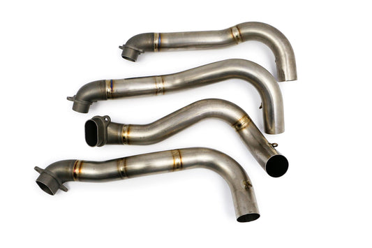 Akrapovic Headpipes And Collectors TI Silver For Kawasaki ZX-10 R 1000 21-24 H-K10E4