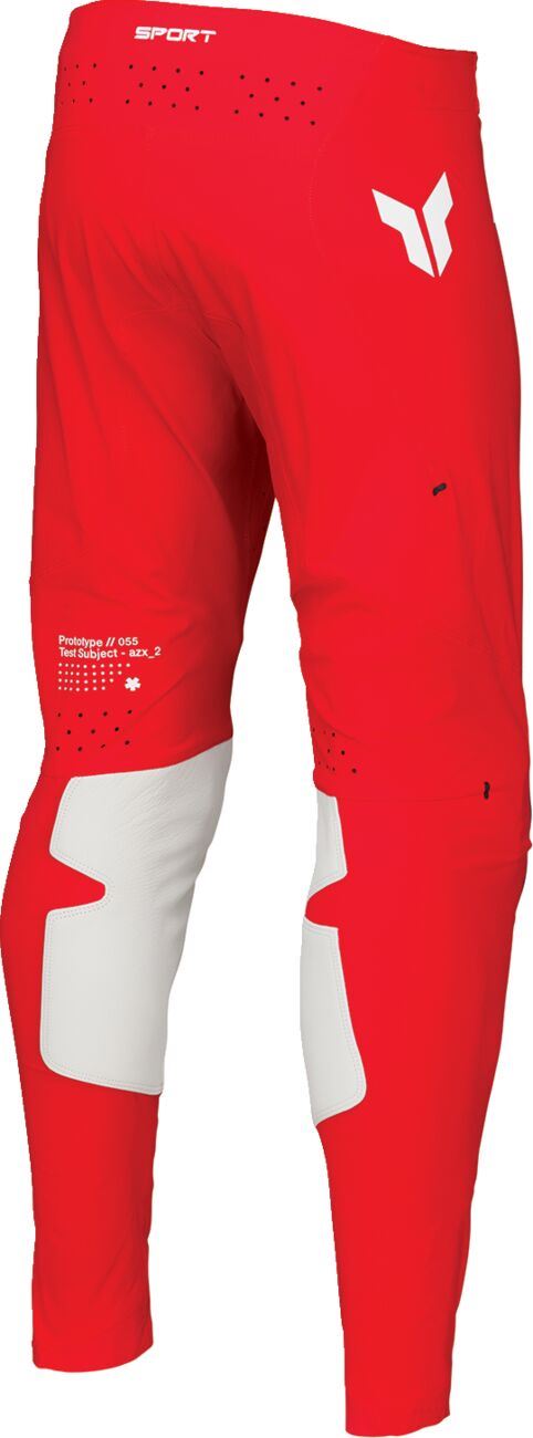 THOR SPORTMODE Riot MX Pants BLACK/RED 2025 Model