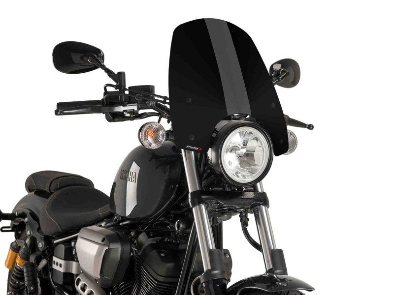 PUIG New Generation Touring Screen Black for Yamaha XV 950/R 14-20 9438N