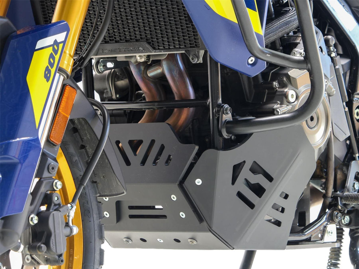 AXP Racing Adventure Skid Plate For Suzuki V-Strom 800 2023-2025 Black AX1704