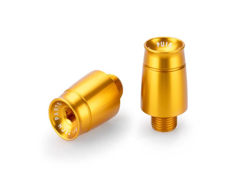 Puig Speed Bar Ends Gold 3959N