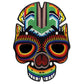 Puig Skull I Tank Pad Red 8837O