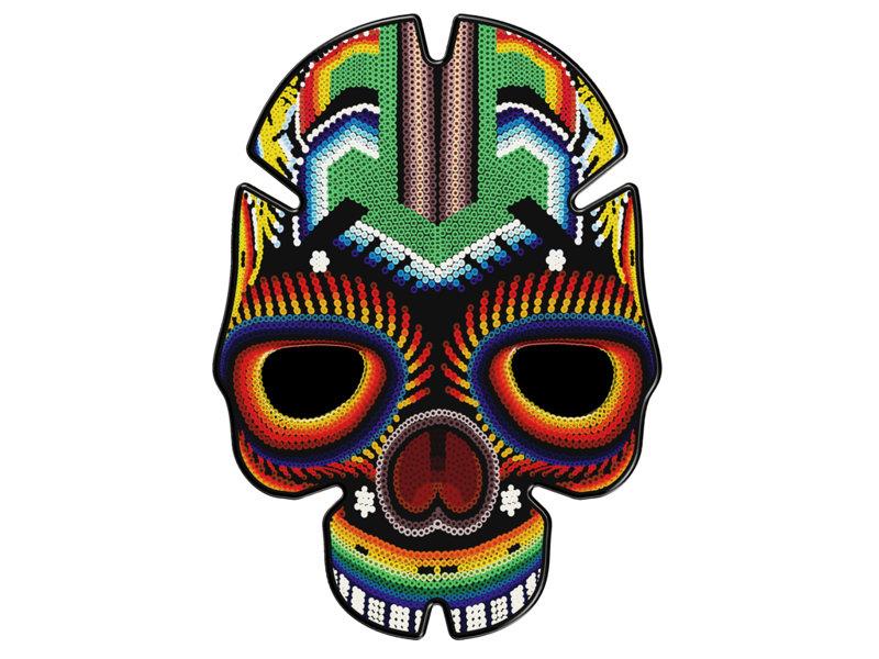 Puig Skull I Tank Pad Red 8837O