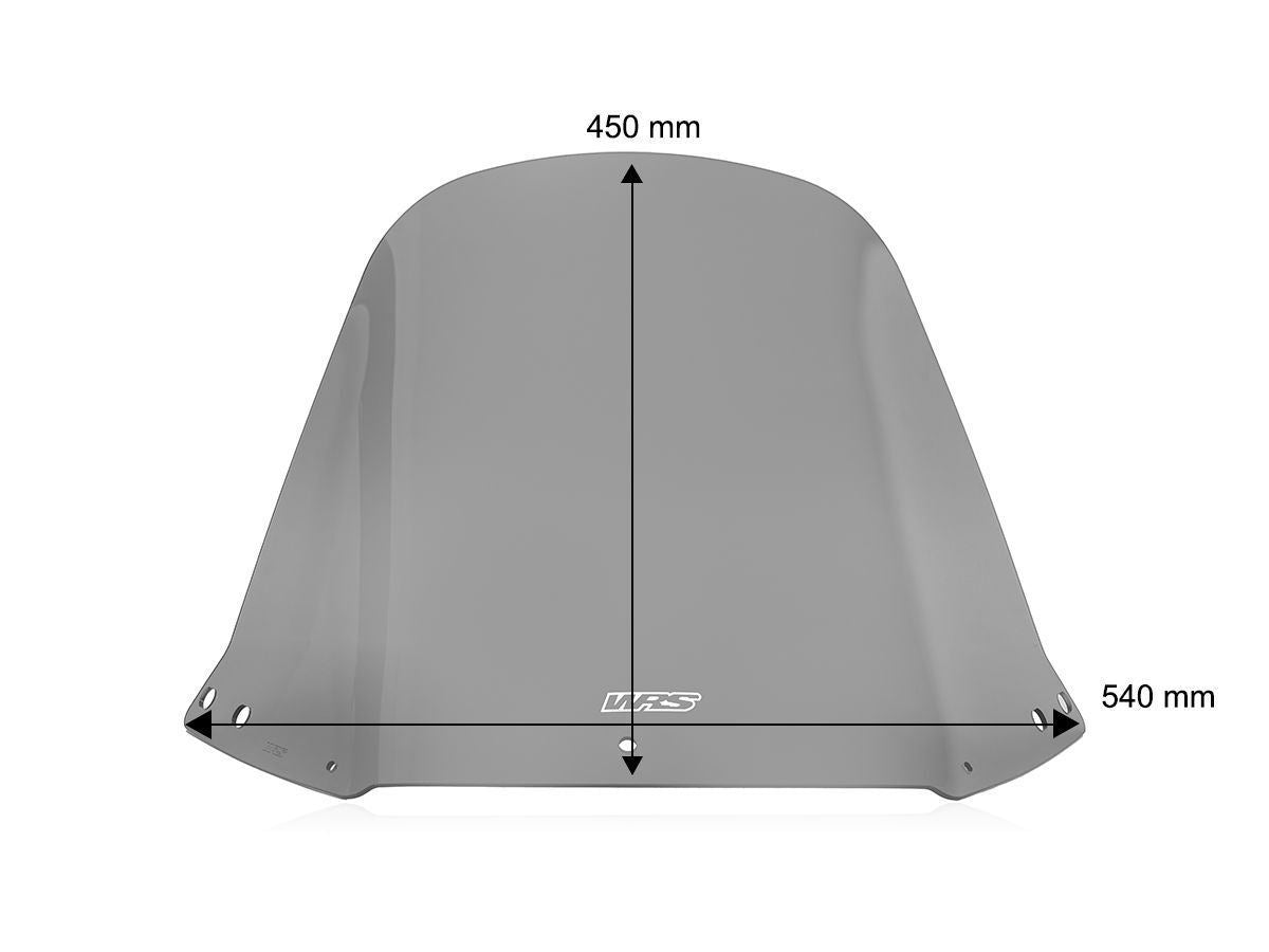WRS Windscreen City For Honda Cn250/Sp Scooter HO080F