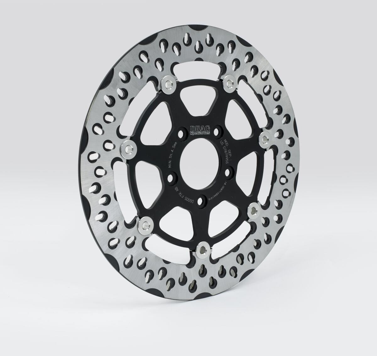 Drag Specialties FTK Series Brake Rotor For Harley FXDB 1690 10-17 DG008FTKAB