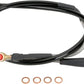 Moose Offroad Braided Brake Line For Kawasaki KX 125 M 1997-2003 K02-1-030/P-CL