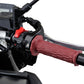 Daytona GRIPPYGRIP GGD-Ami Grips Red Open Ends 22mm Pair 88571