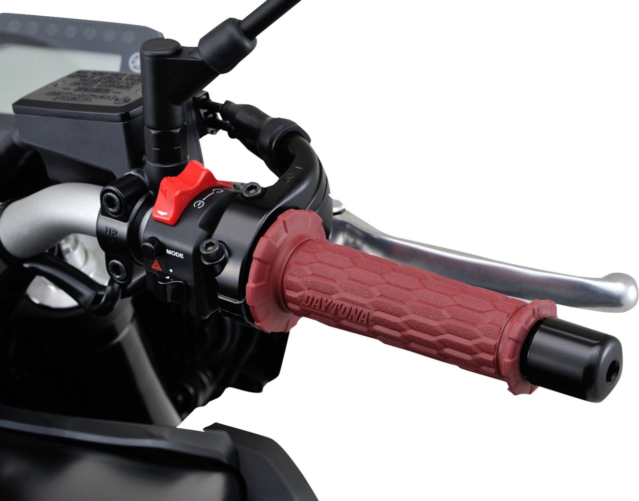 Daytona GRIPPYGRIP GGD-Ami Grips Red Open Ends 22mm Pair 88571