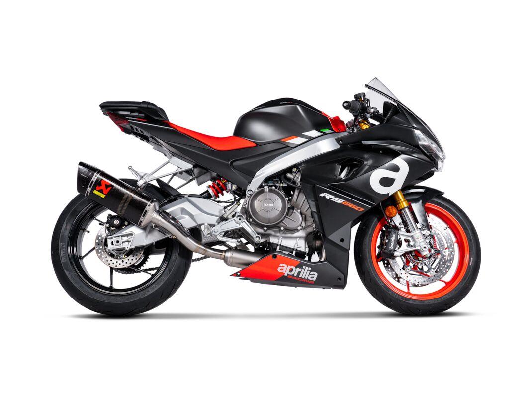 AKRAPOVIC Racing Line Full Exhaust System Street SS/CF APRILIA RS 660 20-26 S-A6R5-APLC
