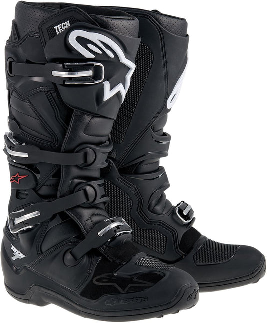 Alpinestars Tech 7 Boots Black White