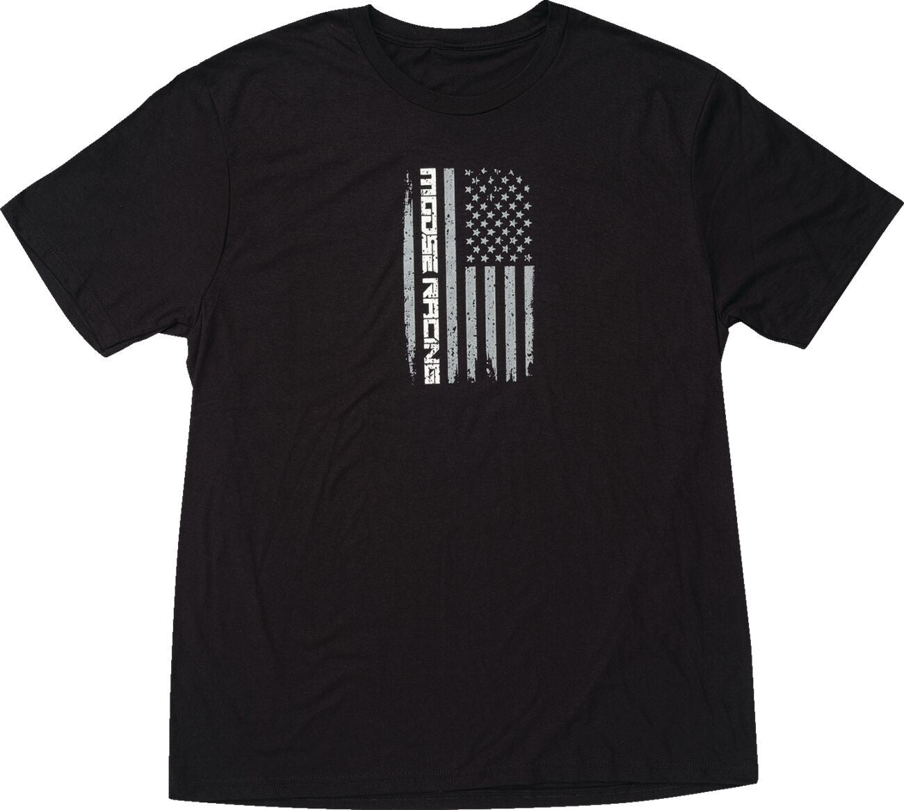 Moose Racing T-Shirt Stars & Stripes Forever Black