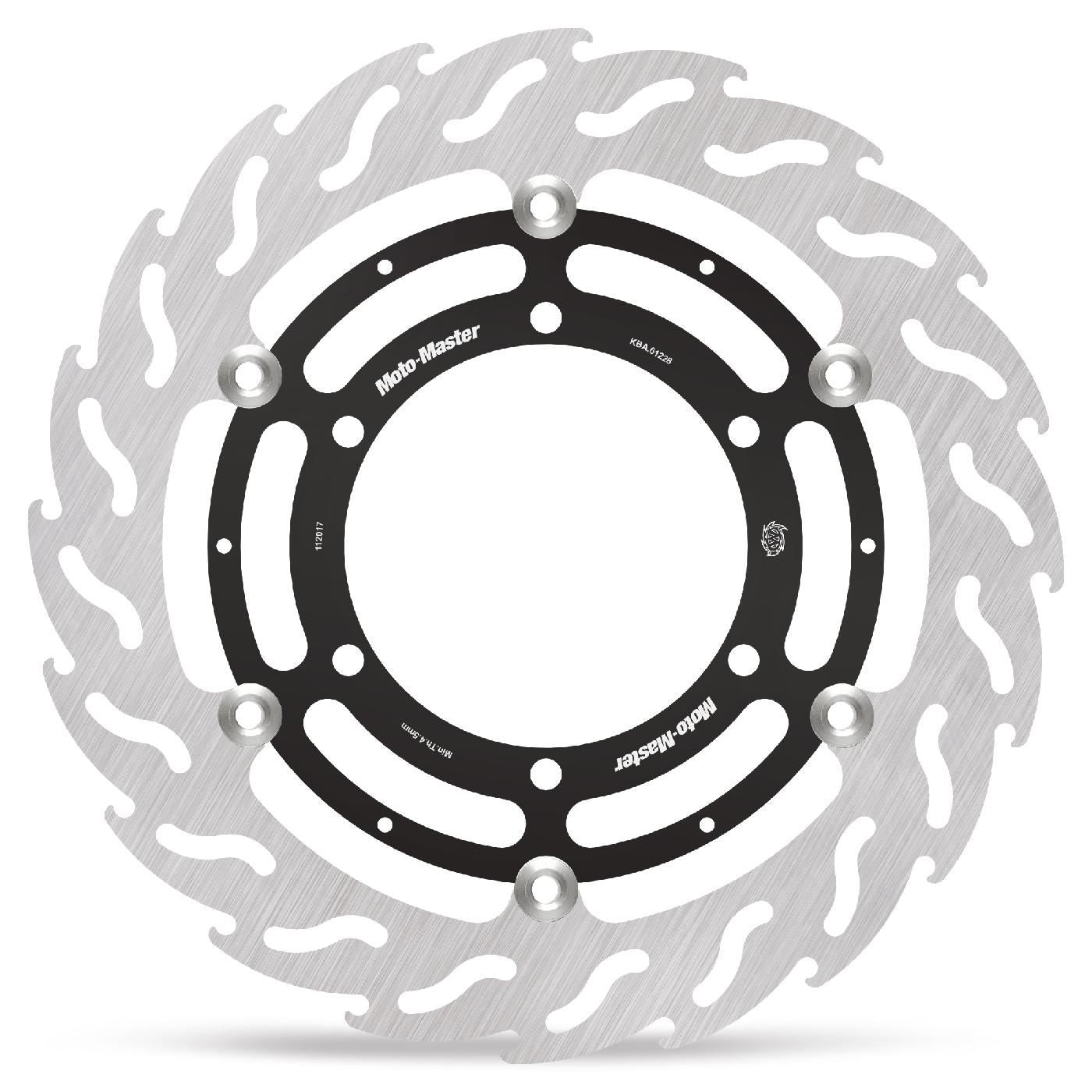 Moto-Master Flame Series Floating Rotor For BMW R 850 R 1990-2002 Black 112017