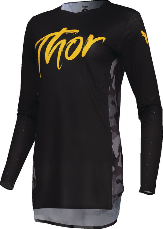 THOR Women's SPORTMODE Shadow Jersey BLACK 2024 Model
