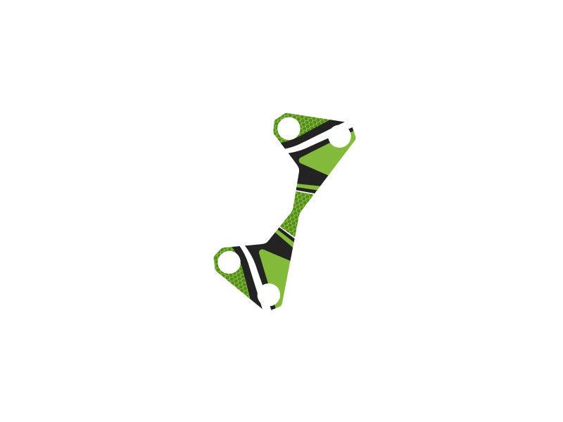 Puig Radikal Yoke Protector Green 9436F
